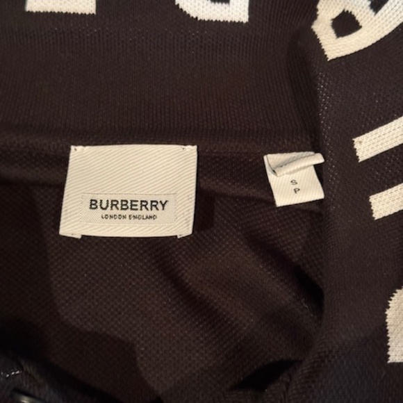 Men's Burberry Polo Shirt - Picture 5 of 5